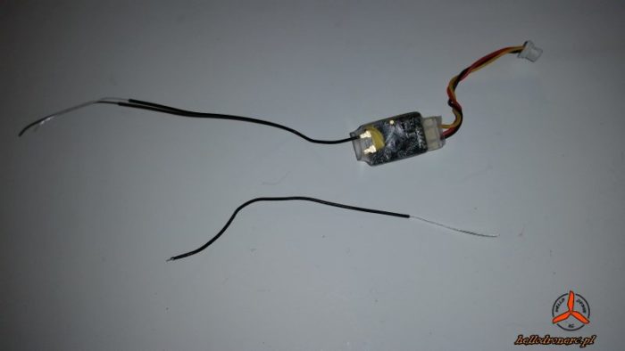 Problem z zasięgiem drona frsky r-xsr broken antenna