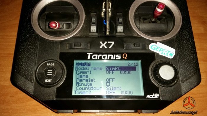 TRANIS QX7 symulator lotu drone simulator 02