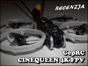 GepRC Cinequeen 4k - dron 250 gramów z RunCam Hybrid